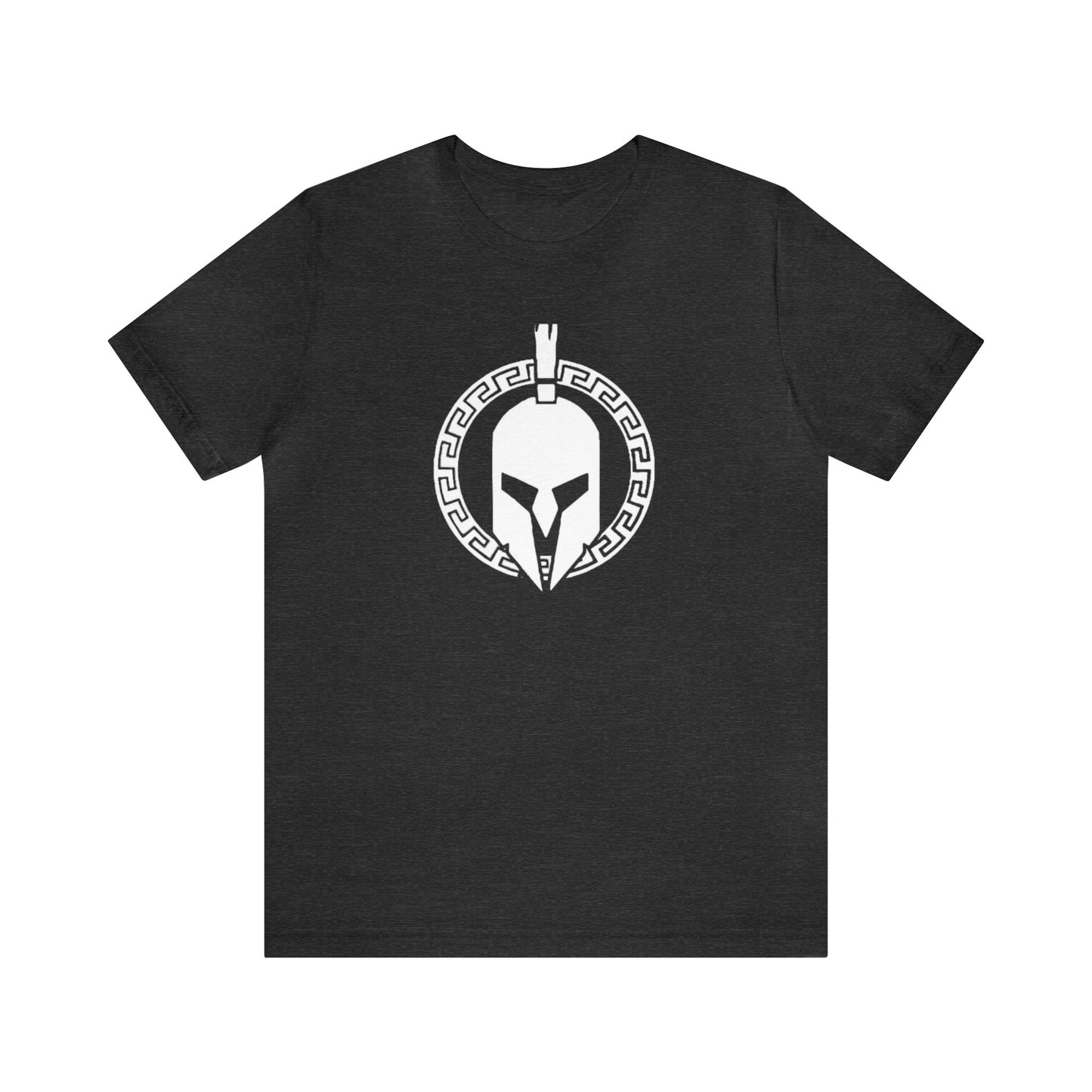 Sparta Large White Helmet - Unisex Jersey Short Sleeve Tee