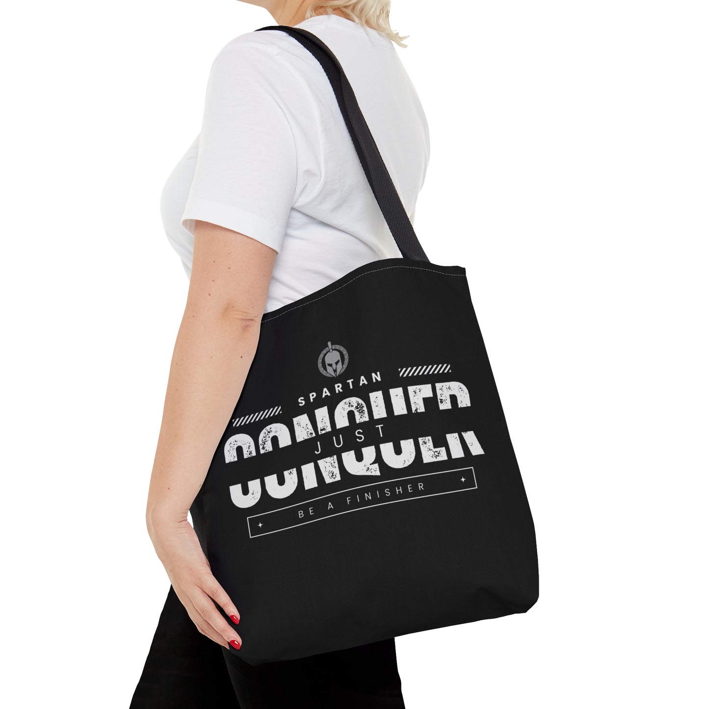 Just Conquer - Tote Bag (AOP)