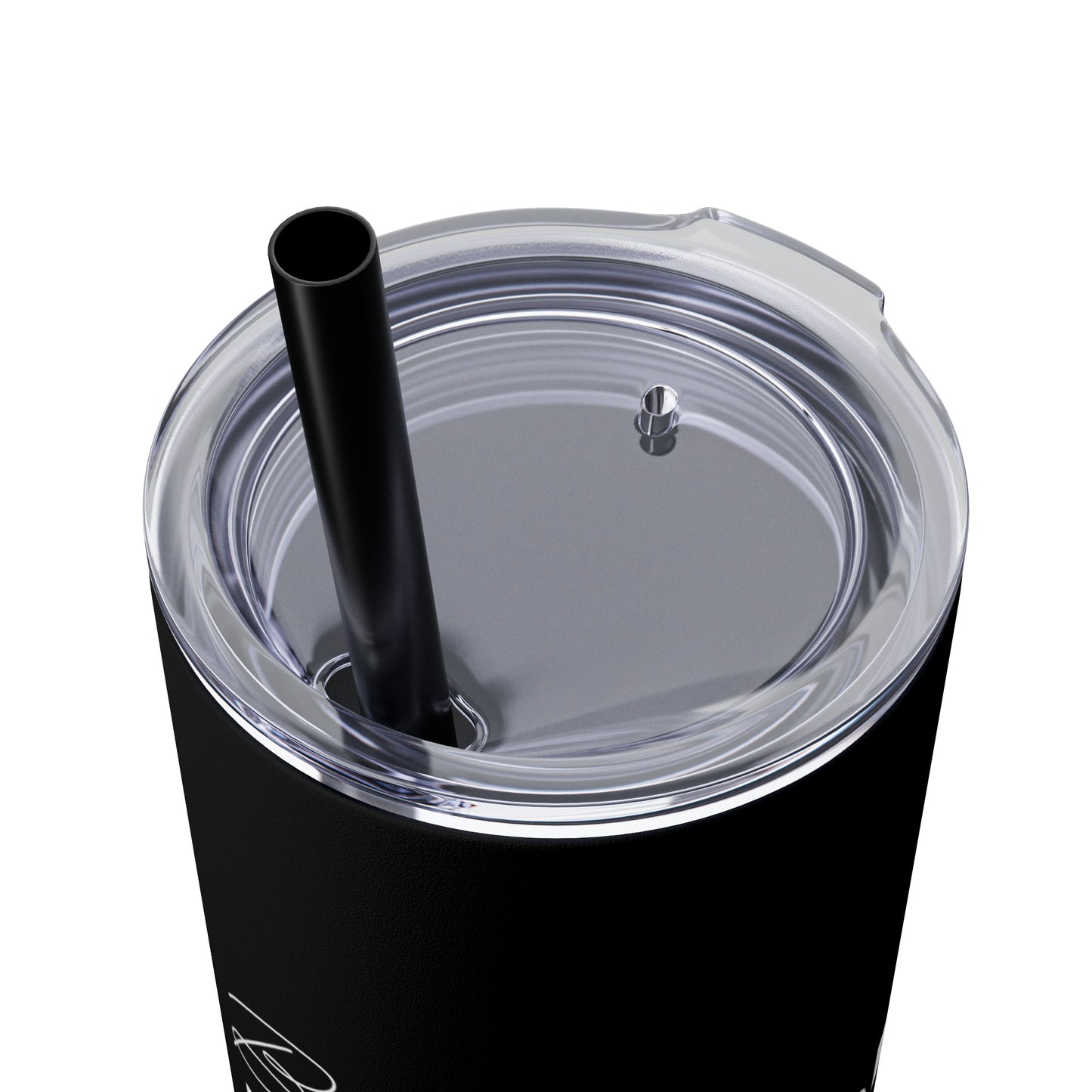 Be A Finisher - Skinny Tumbler with Straw, 20oz