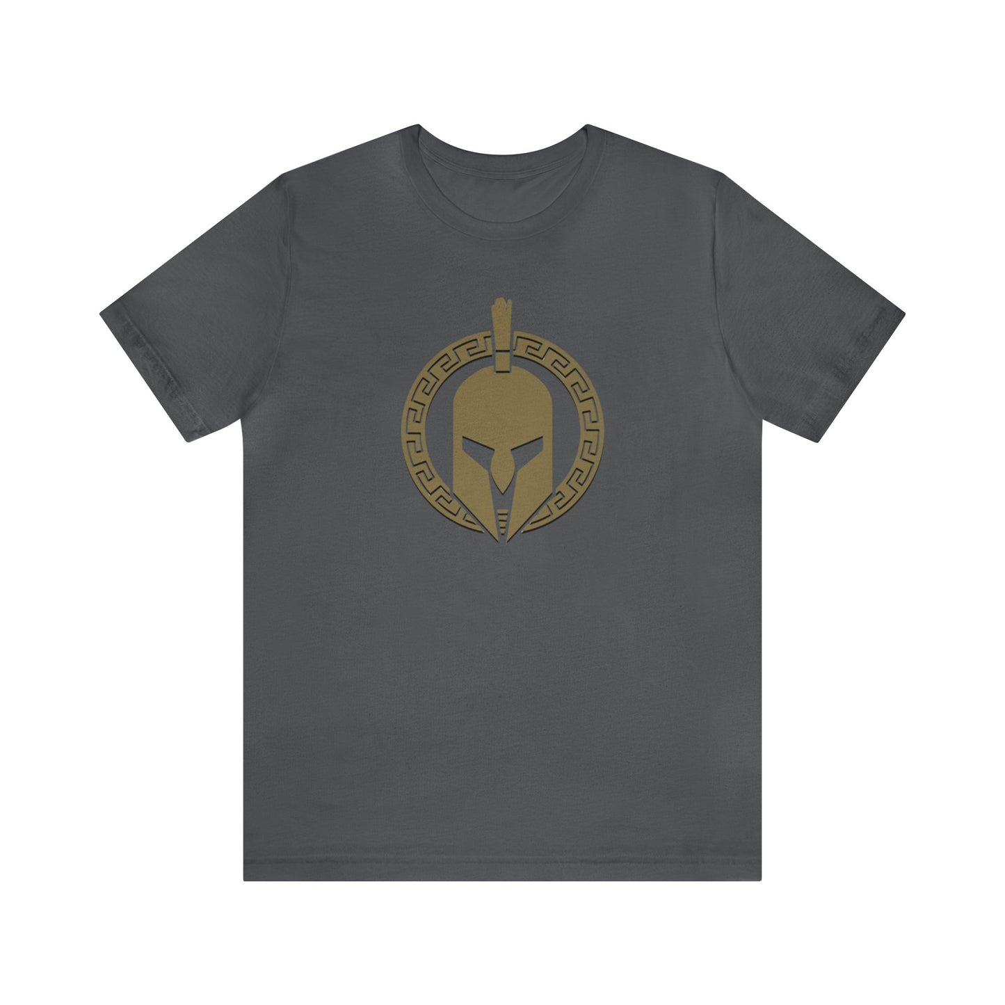 Sparta Large Gold Helmet - Unisex Jersey Short Sleeve Tee