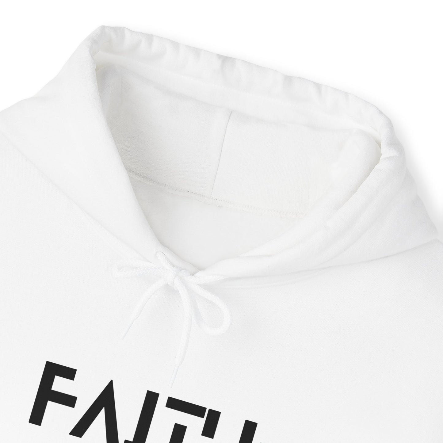 Faith Over Fear - Red - Unisex Heavy Blend™ Hooded Sweatshirt