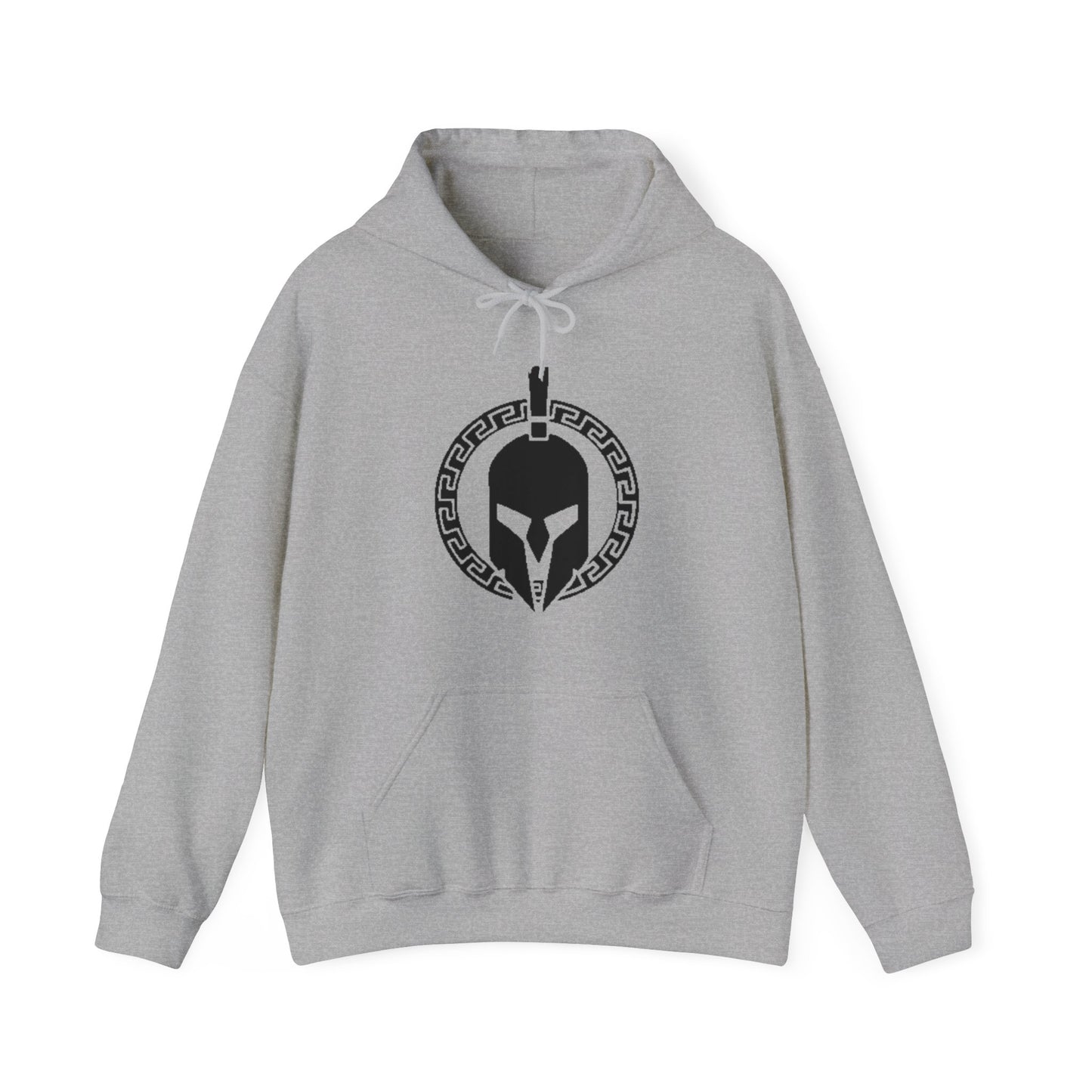 Sparta Black Helmet - Unisex Heavy Blend™ Hooded Sweatshirt