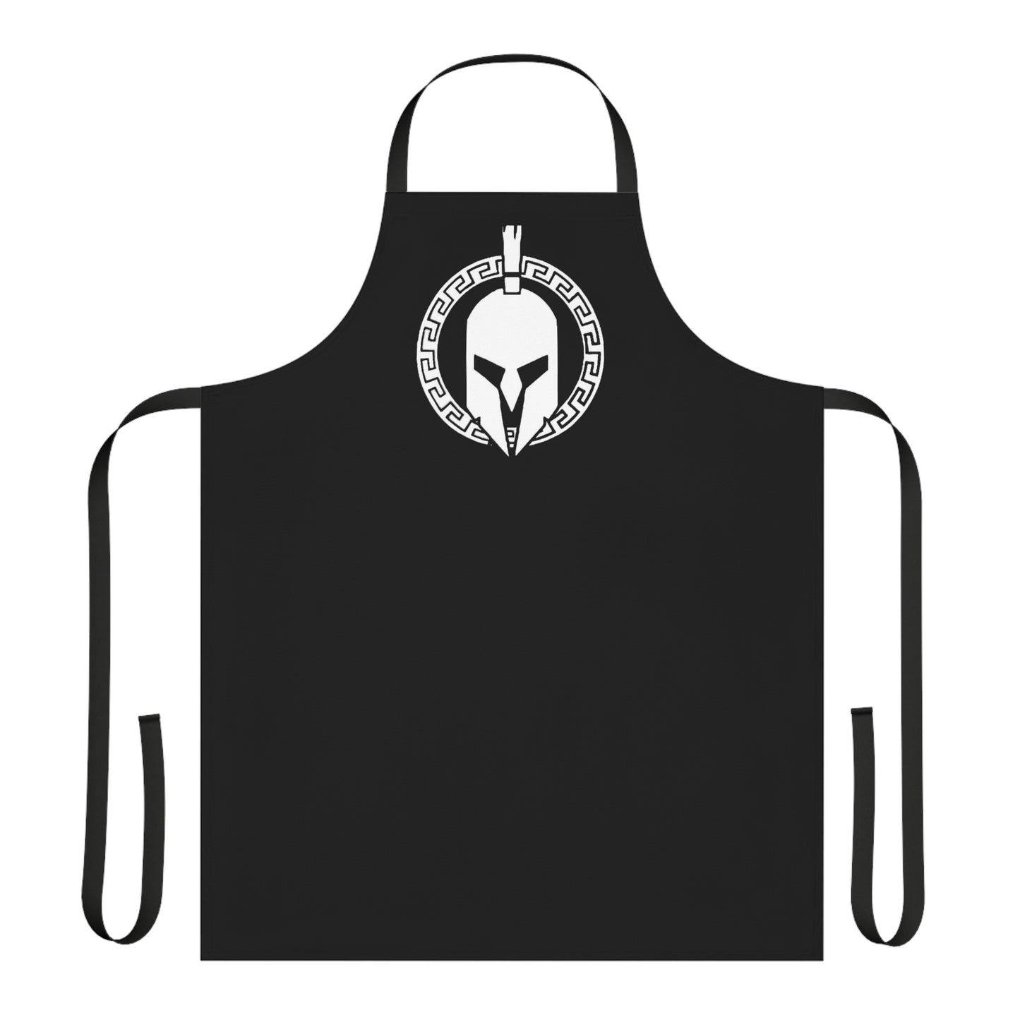 Sparta Black Helmet - Apron (AOP)