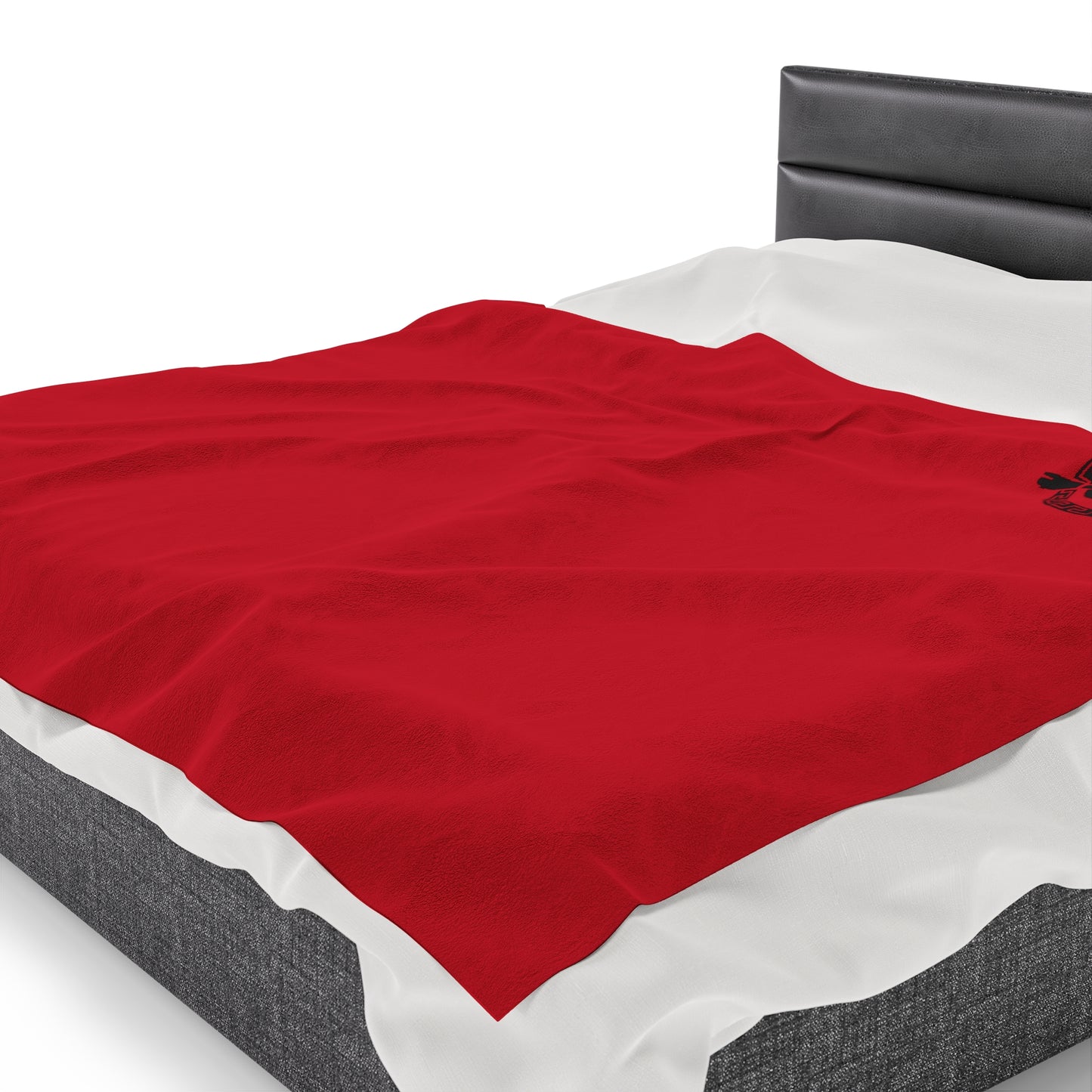 Sparta Helmet - Red Velveteen Plush Blanket