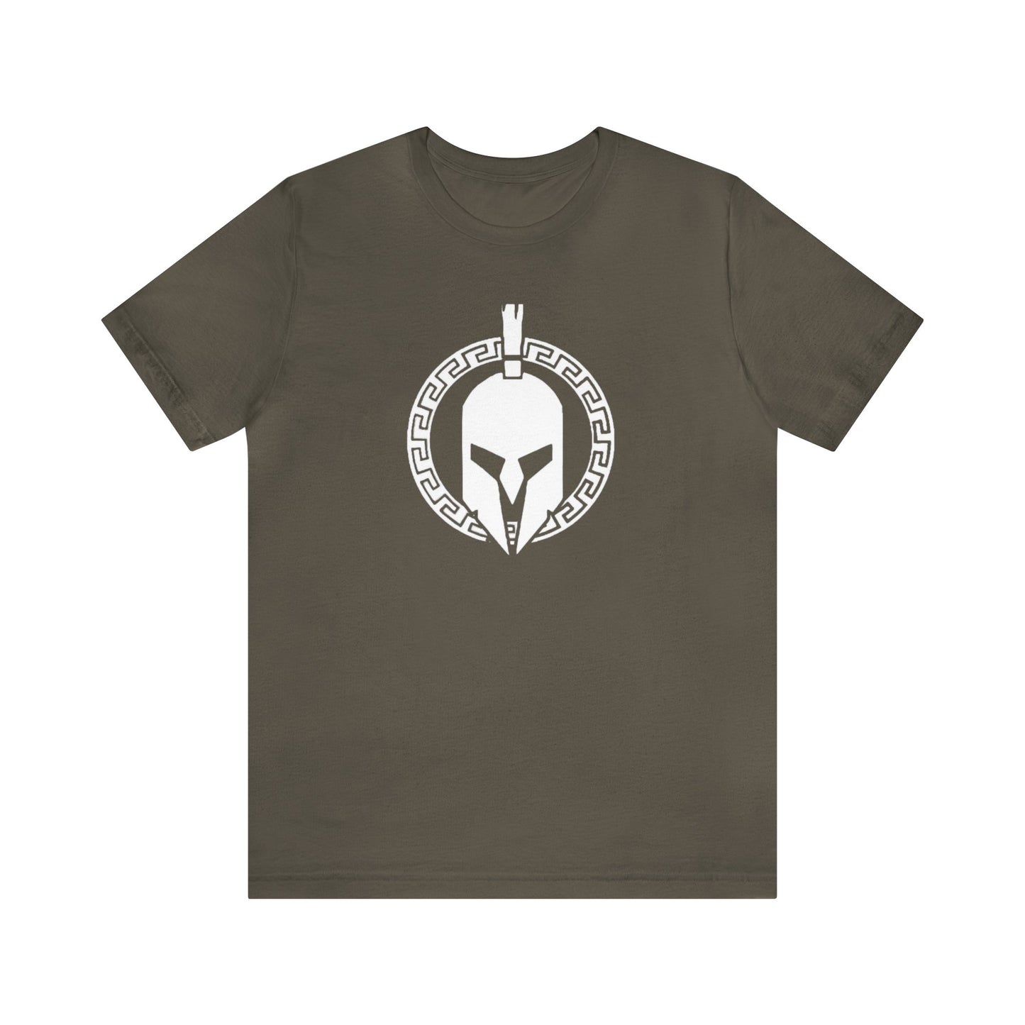 Sparta Large White Helmet - Unisex Jersey Short Sleeve Tee