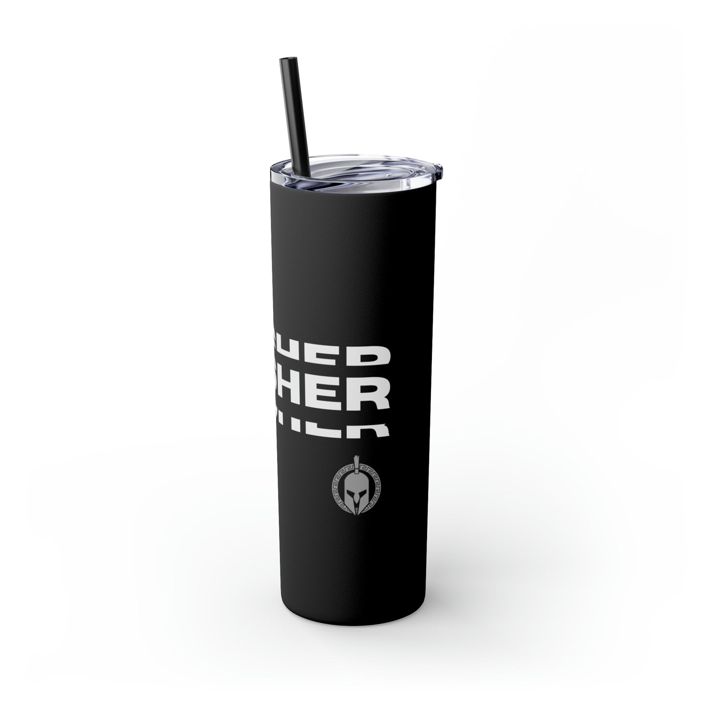 Be A Finisher - Skinny Tumbler with Straw, 20oz