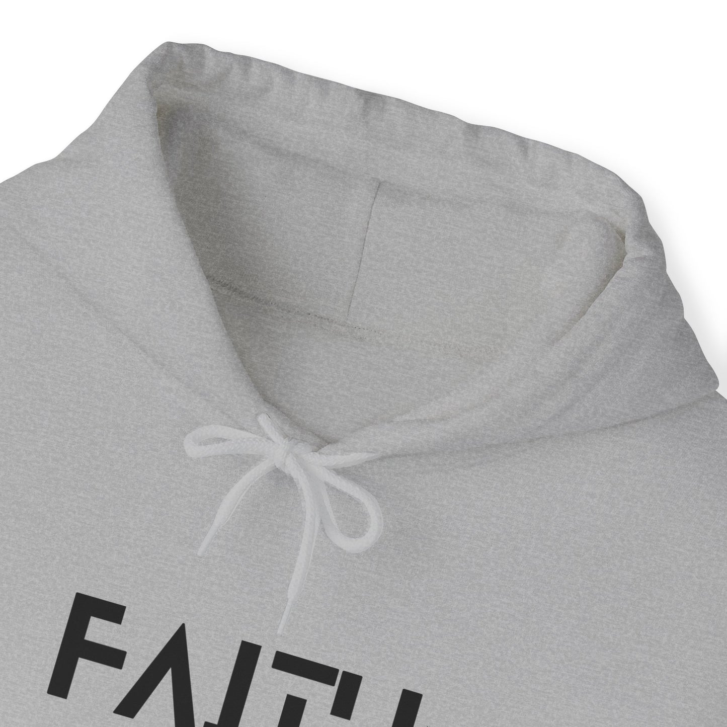 Faith Over Fear - Red - Unisex Heavy Blend™ Hooded Sweatshirt